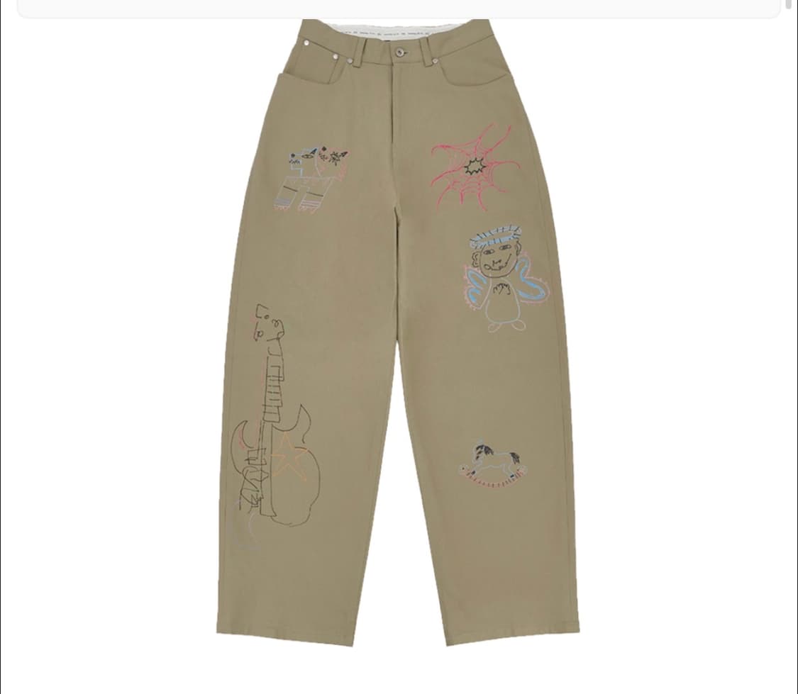 [구매] stu 행크 와이드팬츠 베이지 L 삽니다 상품이미지1