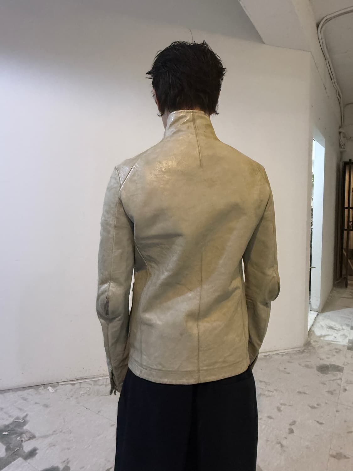 CCP 프로스테틱 하이넥 레더자켓 상품이미지9
