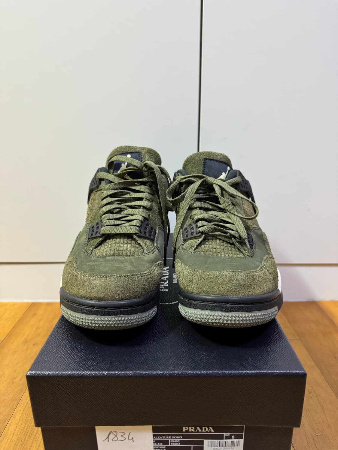 Jordan 4 Retro SE Craft Medium Olive 상품이미지5