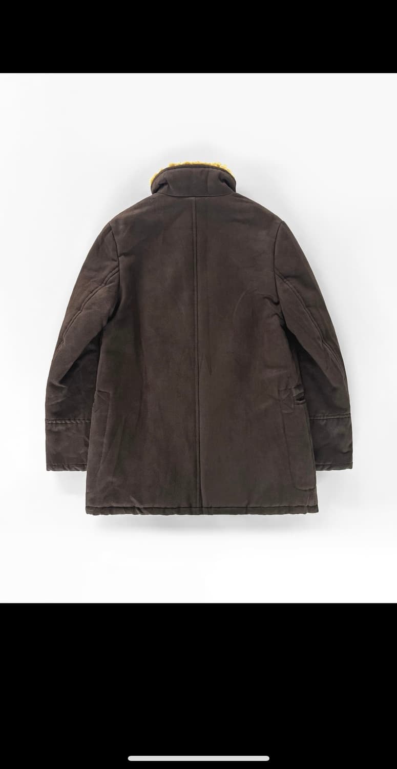 00s 스나오 쿠와하라 퍼 카라 집 업 코트 M 상품이미지2