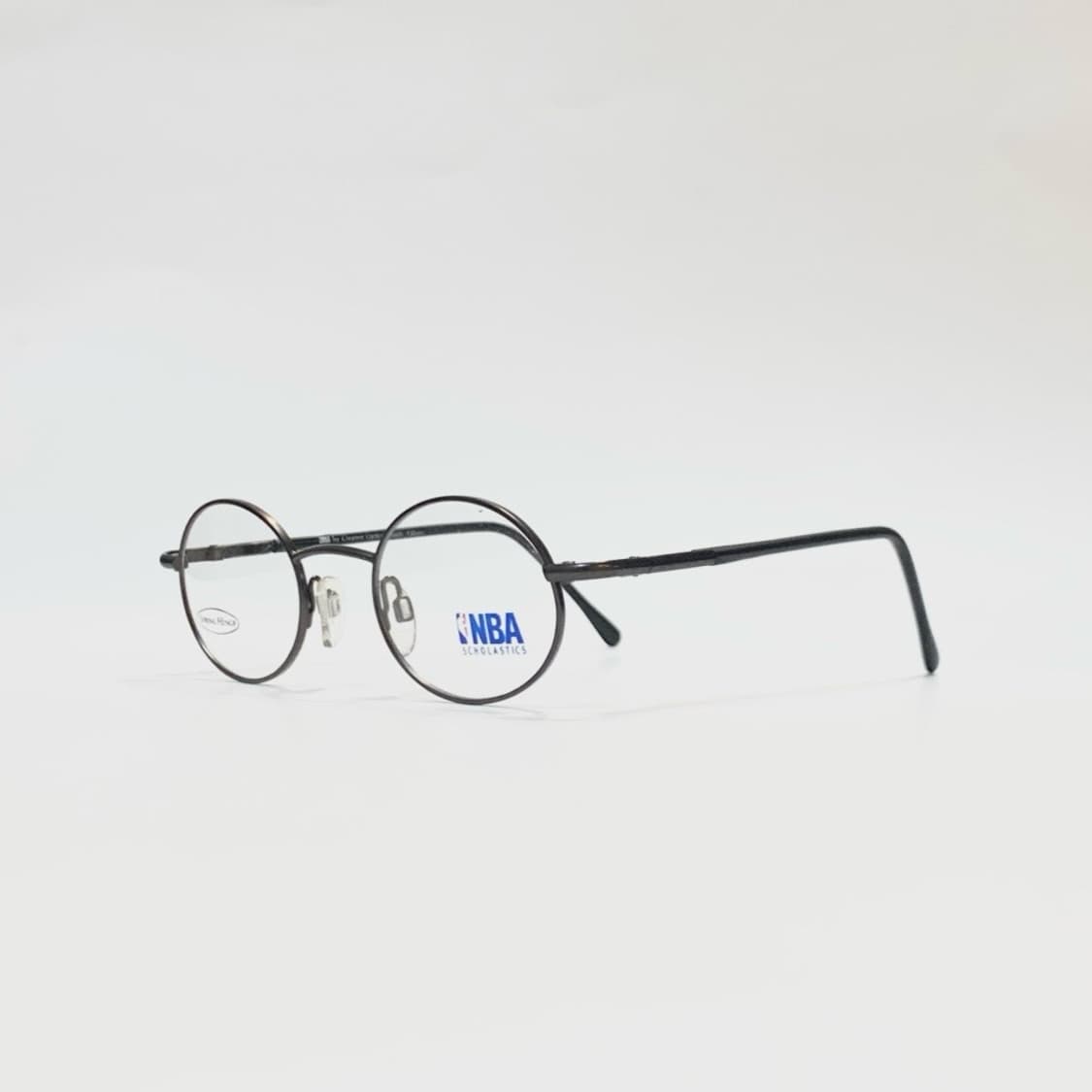 [픽키-771] 스몰 딥브라운 라운드 메탈 안경 블랙 템플 클래식 원형  상품이미지5