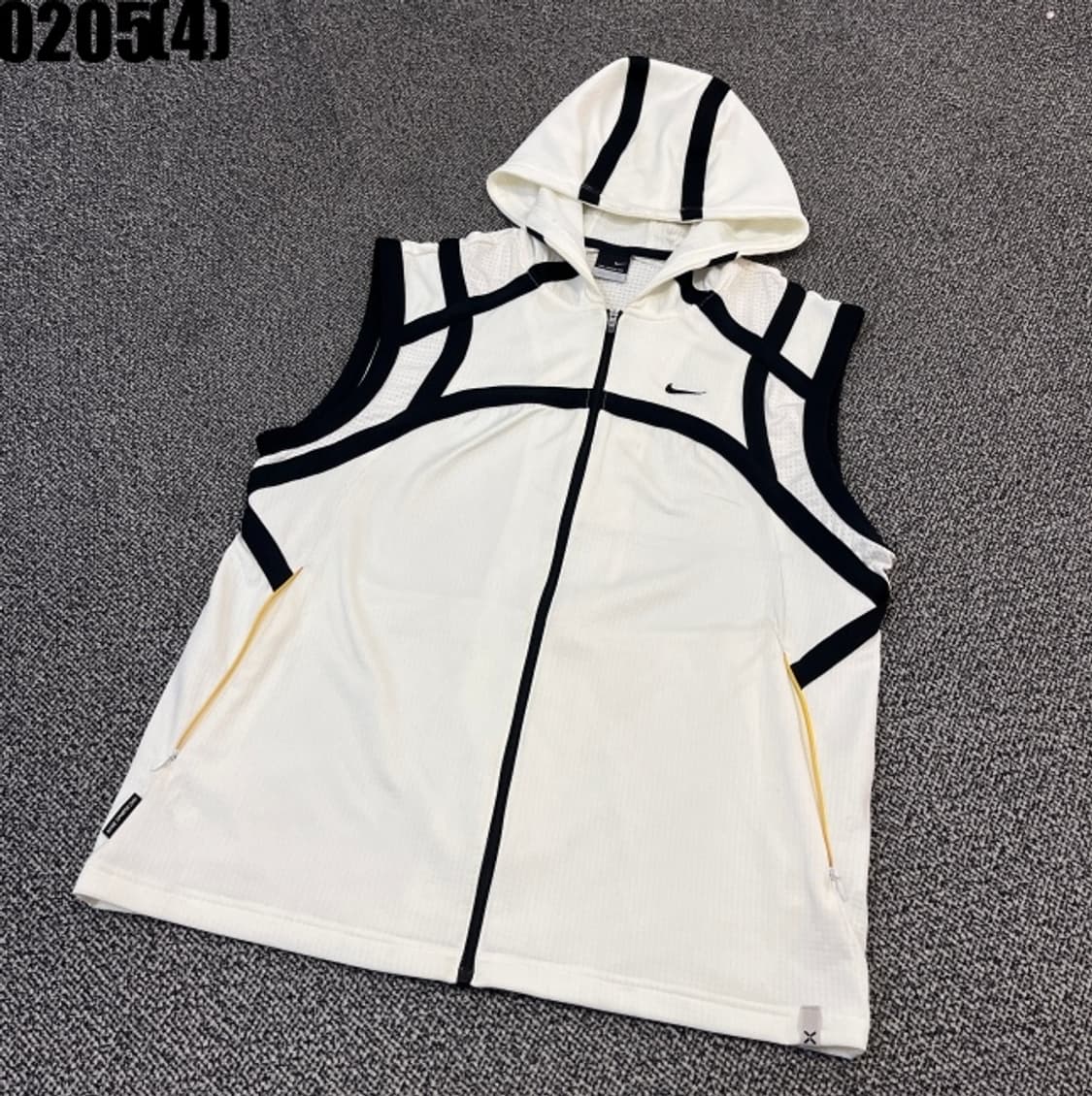 [XXL] 나이키 화이트 스피어 후드 베스트 조끼 0205(4) 상품이미지1