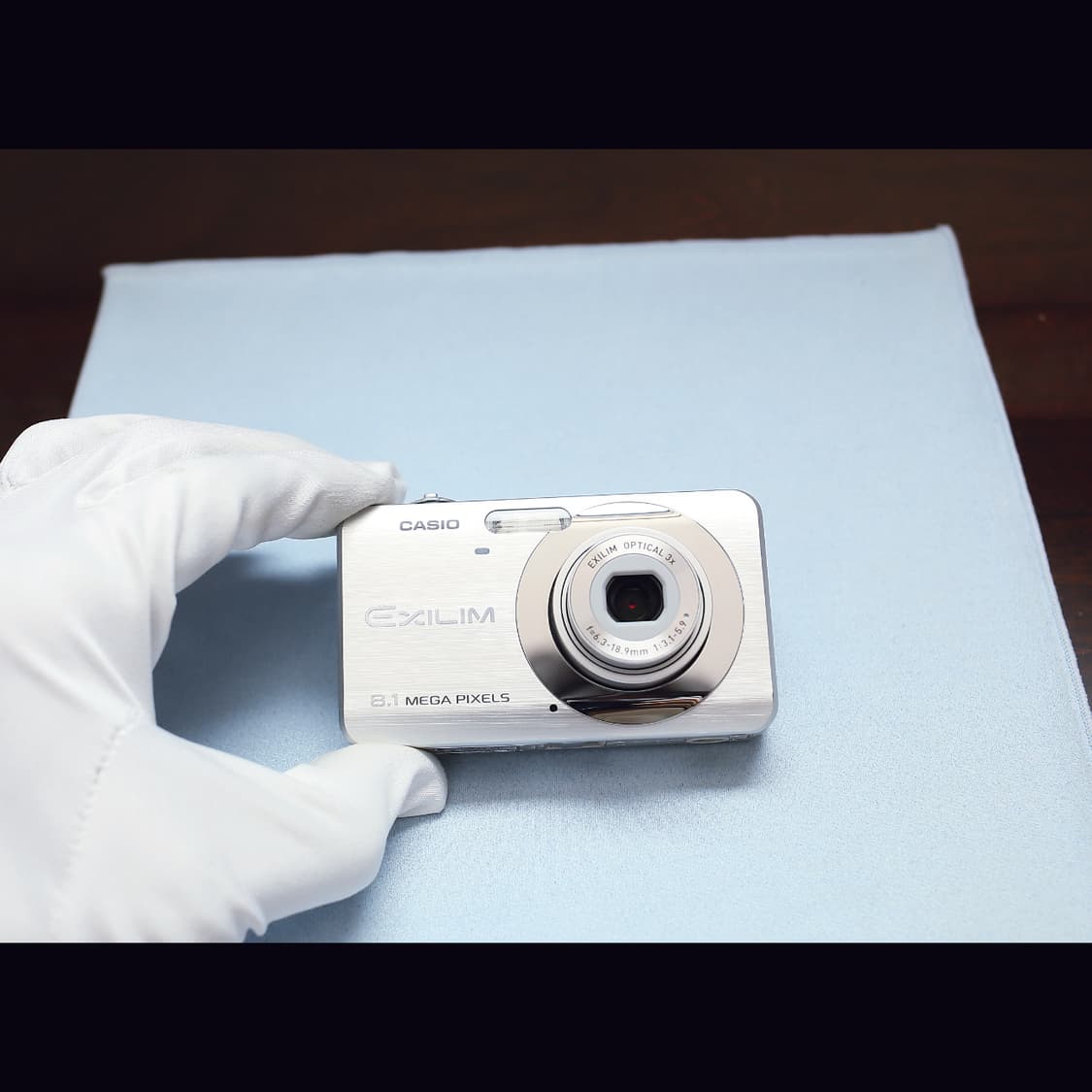 레어<민트급><카리나>카시오 엑슬림 z80 실버 빈티지 디카 상품이미지10