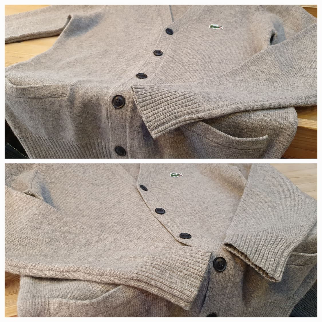 95/66.라코스테 가디건(공용) 상품이미지4