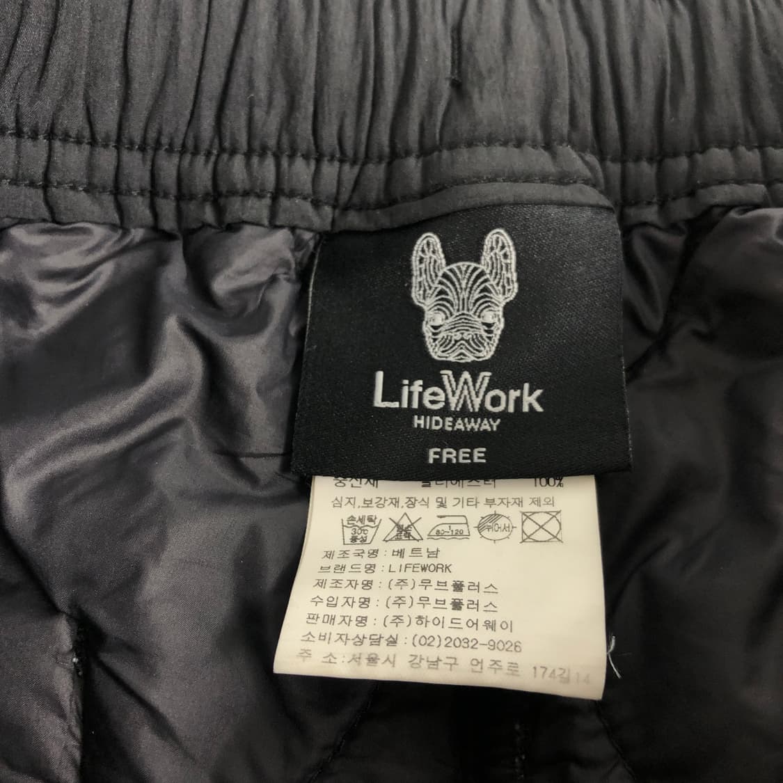 라이프워크 퀄팅 아노락 세트 셋업  상품이미지8