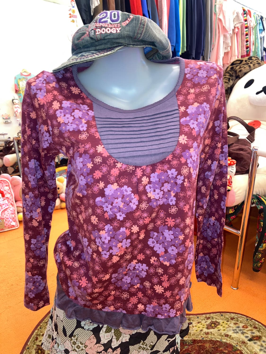 오리엔탈 퍼플 롱슬리브 상품이미지2