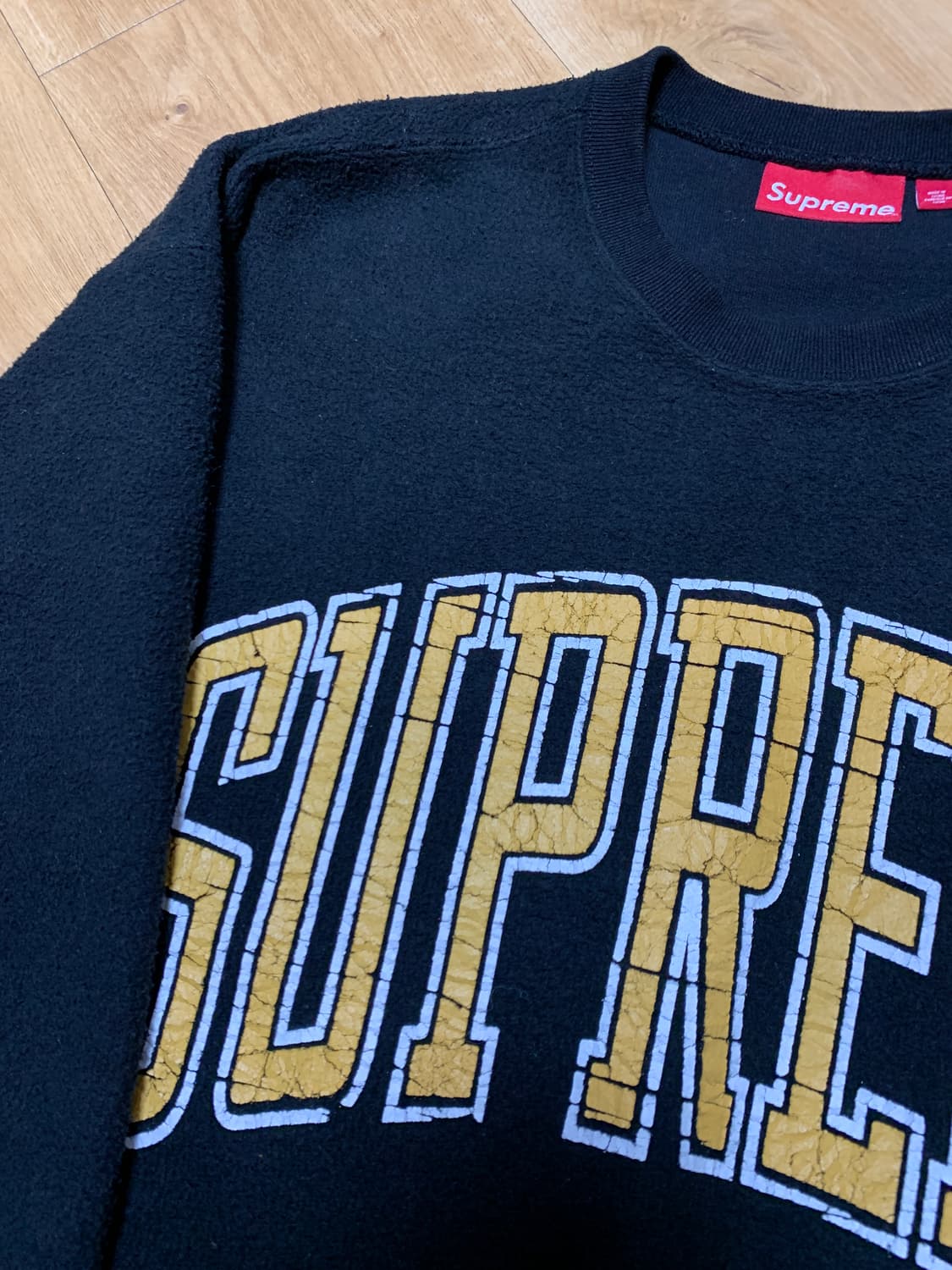 슈프림 인사이드아웃 크루넥 블랙M 상품이미지2