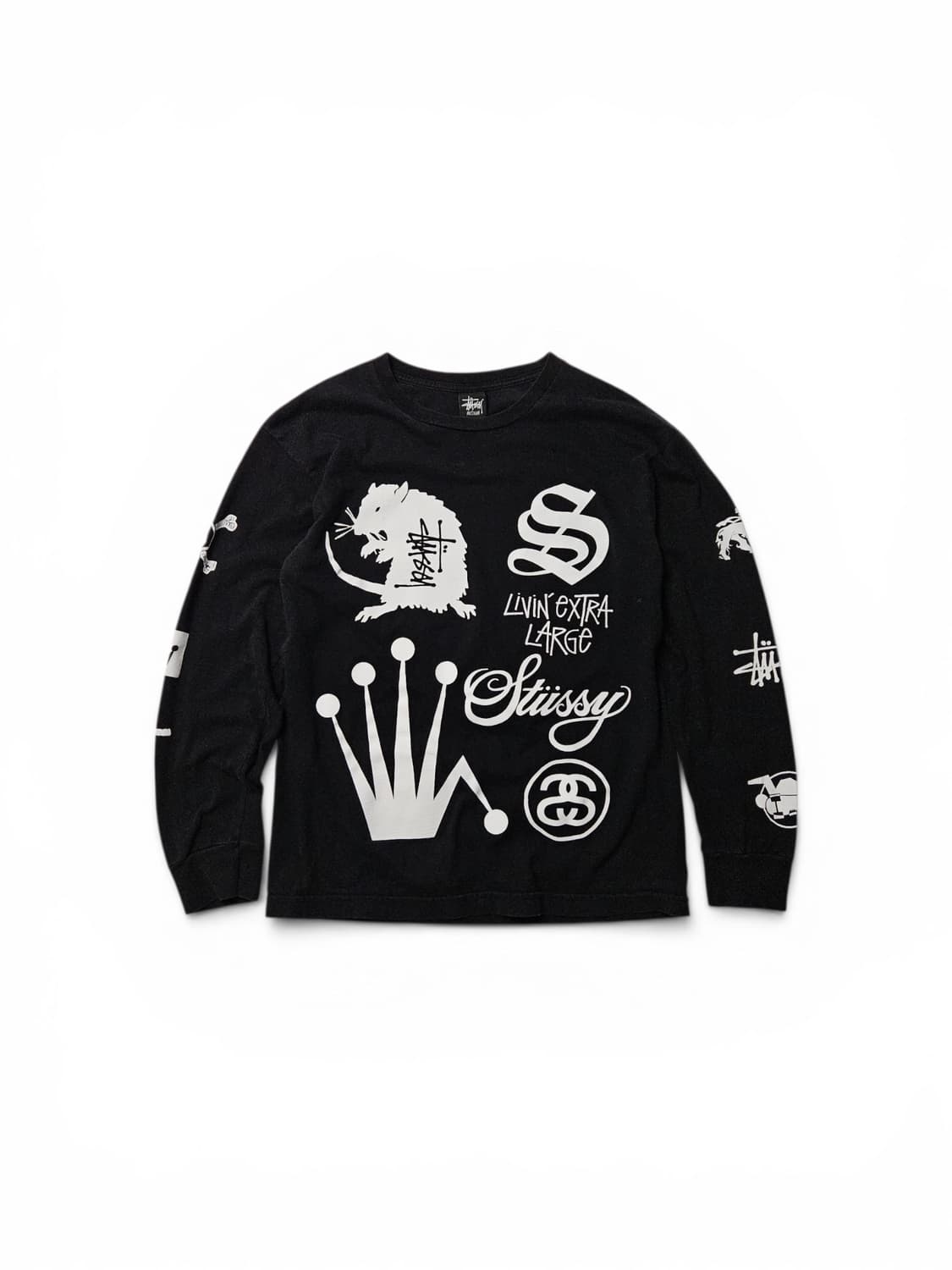 2000's 스투시 Stussy 로고 롱슬리브 M 상품이미지1