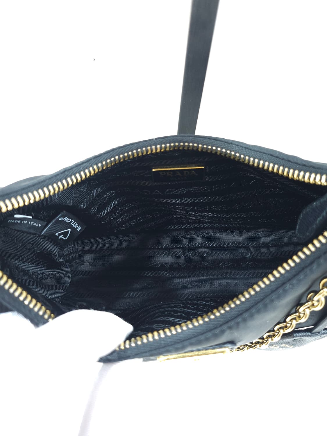 [정품]프라다 리에디션 2005 리나일론백 금장 상품이미지7