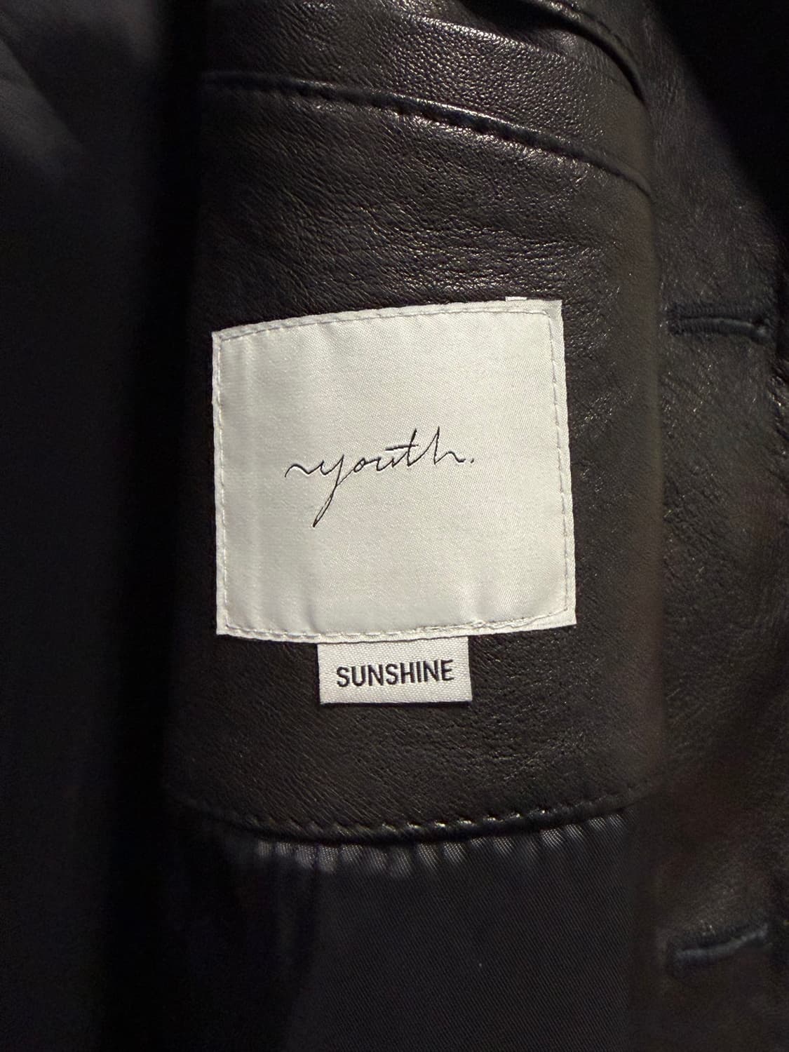 유스 레더 카코트 S (램스킨) 상품이미지3