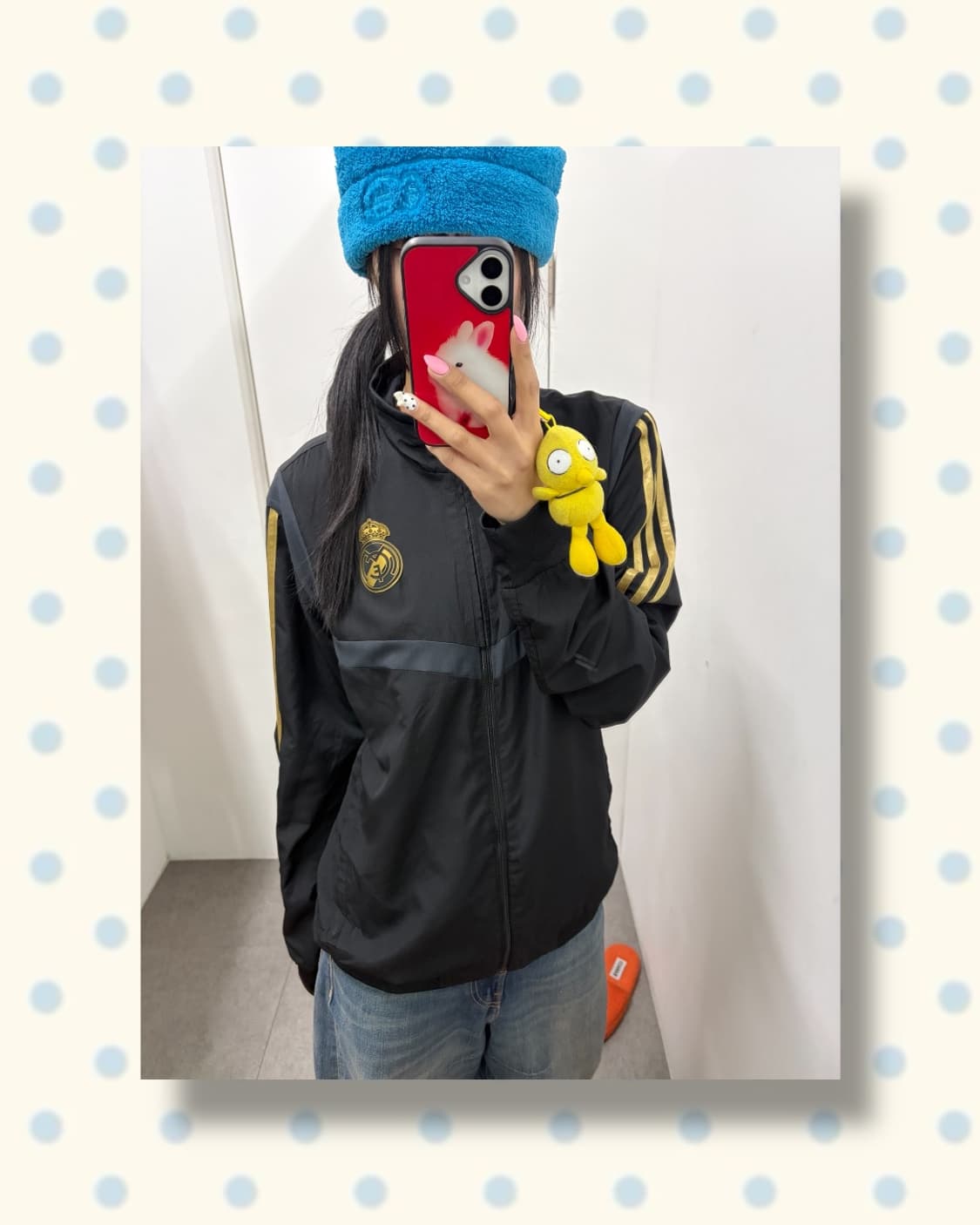 아디다스 레알마드리드 검금 트랙탑 상품이미지4