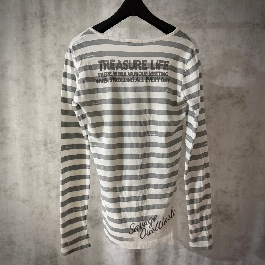 Colza y2k stripe long sleeve 상품이미지4