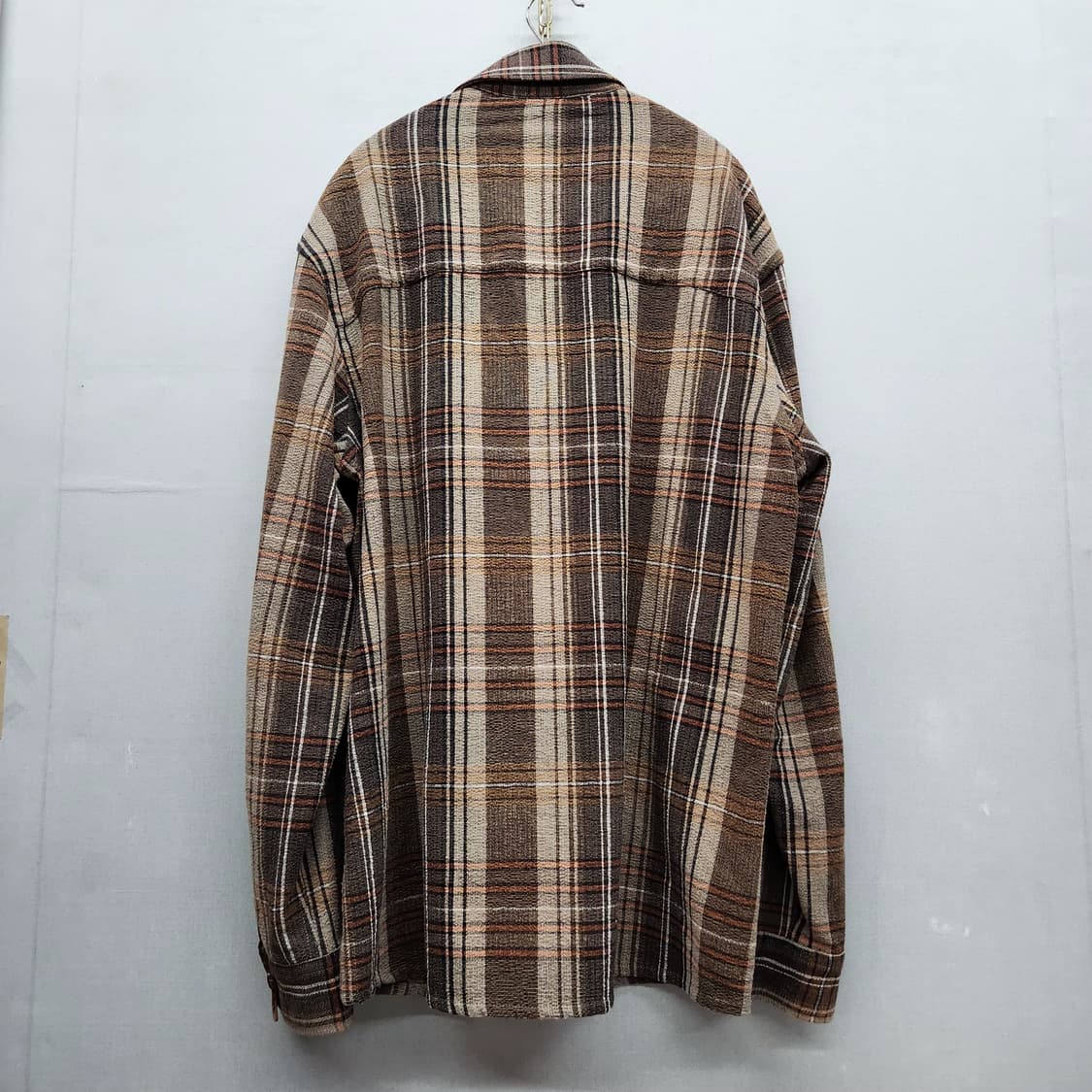 자라 ZARA 체크패턴 셔츠 자켓 XL(XL) 상품이미지4