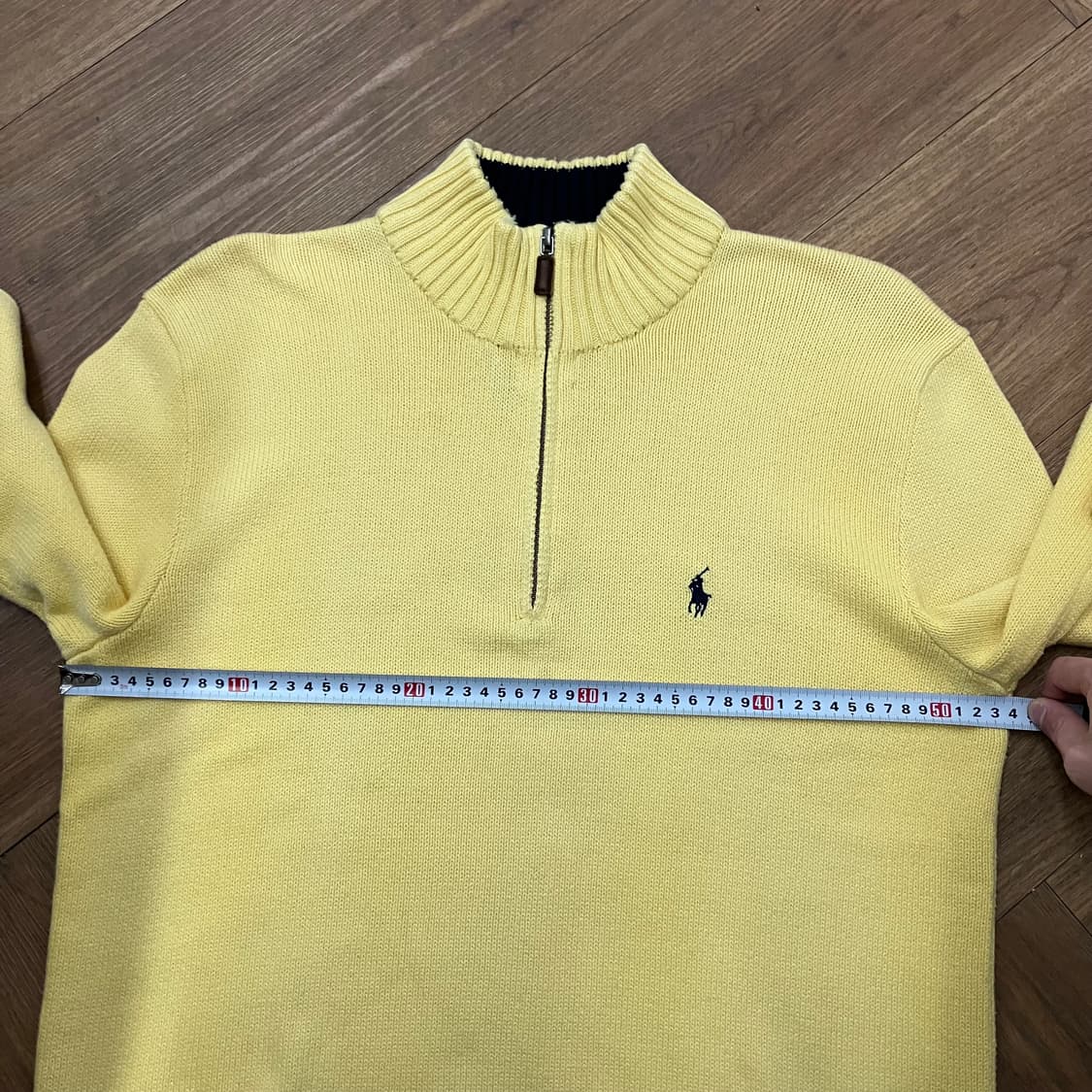 N117 폴로 반집업 니트 상품이미지5