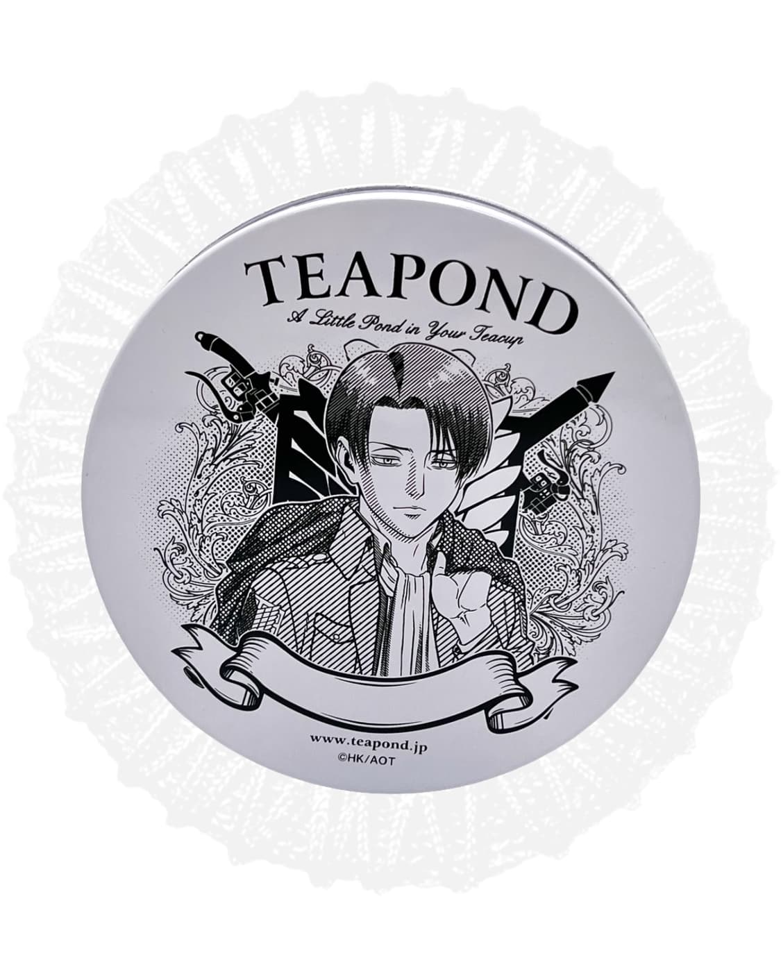 진격의 거인 리바이 TEAPOND 홍차 캔 상품이미지1