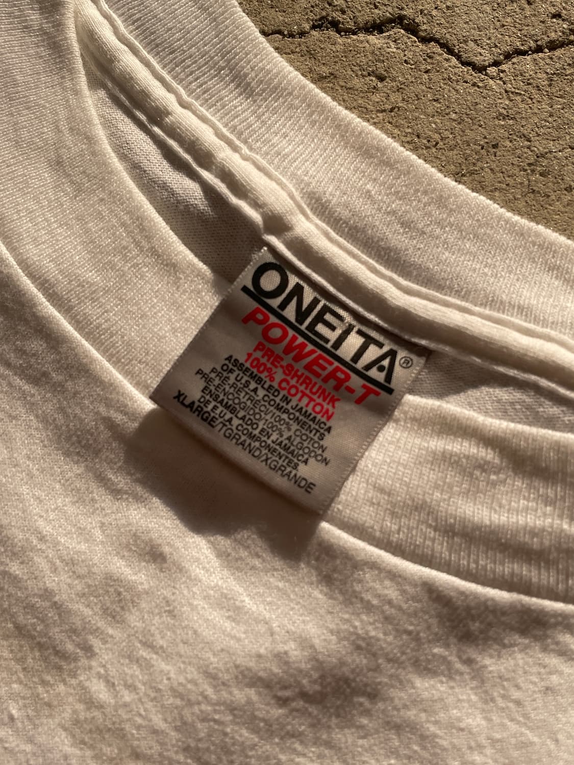 90s Oneita Sperm Parody T-shirt 상품이미지7