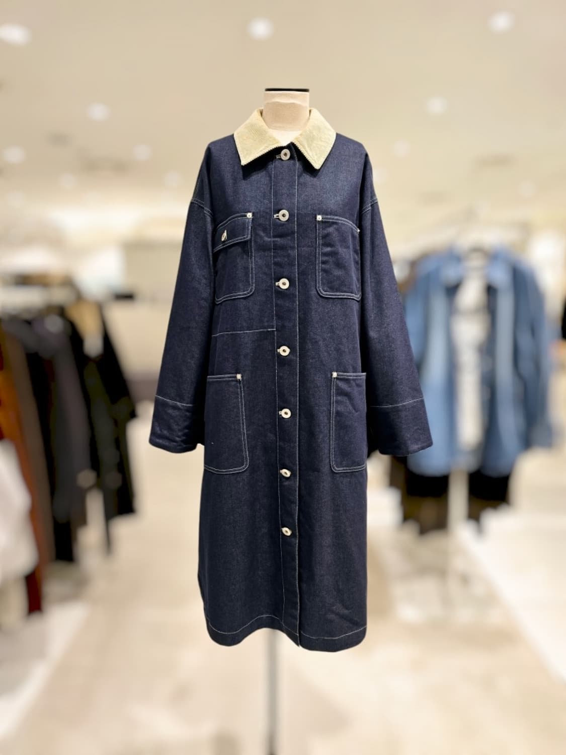 스튜디오톰보이 데님 자켓,원피스 상품이미지2