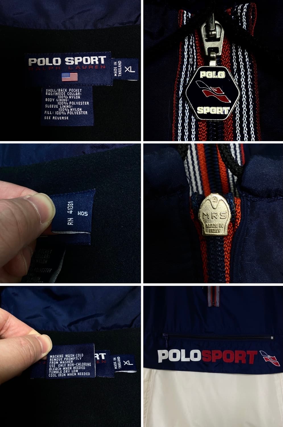 1995년 POLO SPORT SPELLOUT ANORAK OG 상품이미지5