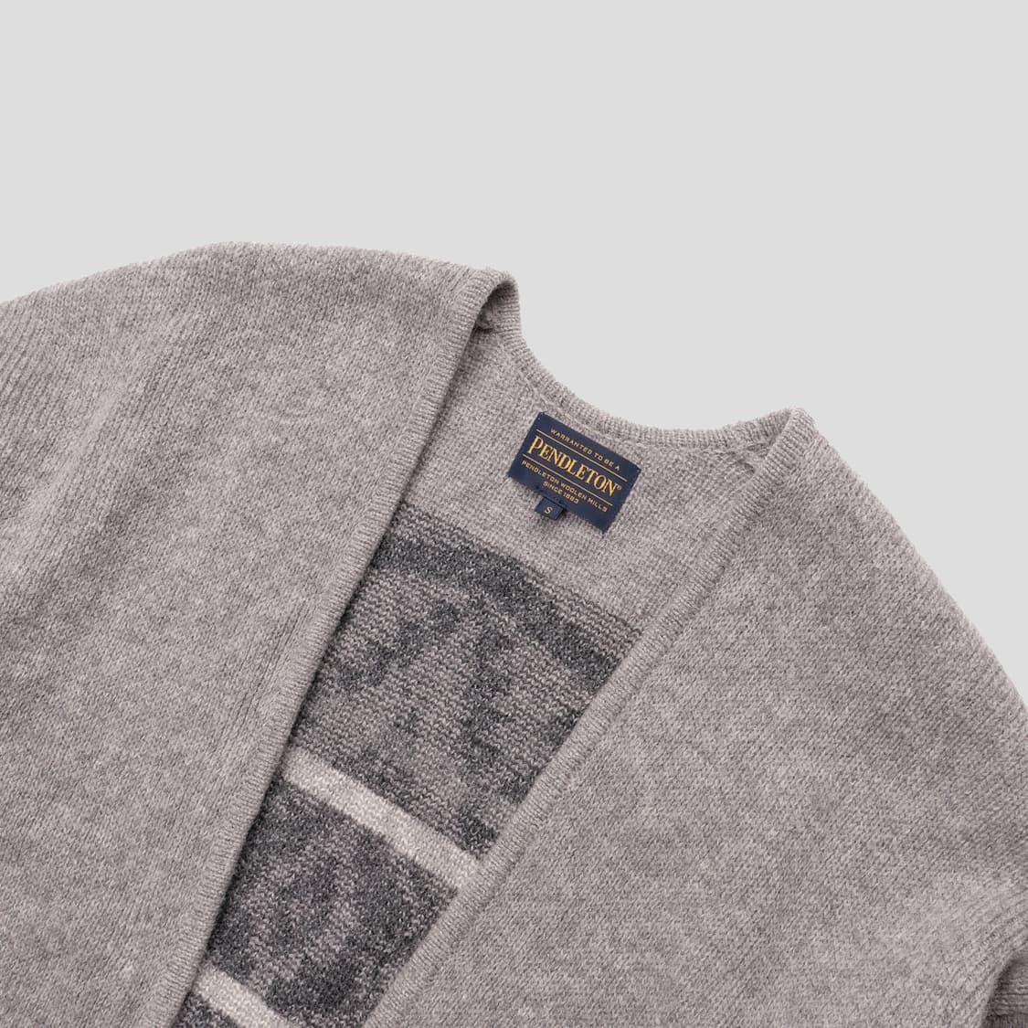 펜들턴 × 나노유니버스 Wrap Cardigan 상품이미지3