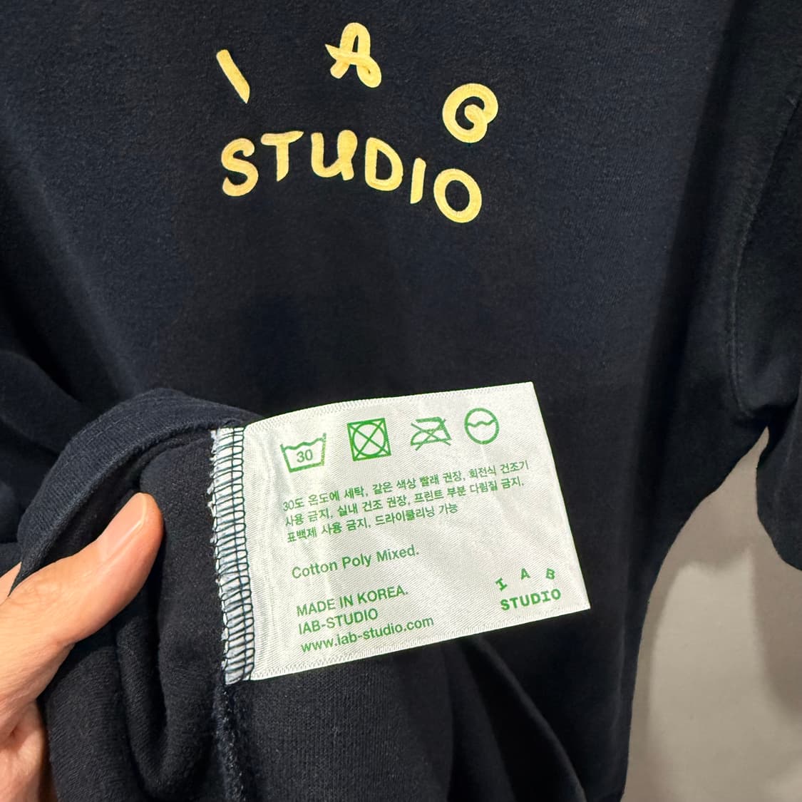 XL IAB STUDIO x 오뚜기 콜라보 반팔 티셔츠 상품이미지7