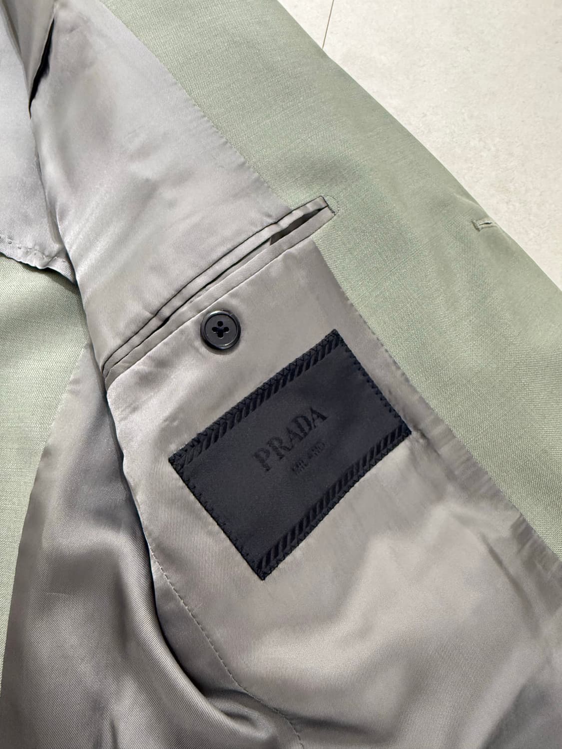 PRADA 프라다 라이트 모헤어 수트 셋업 상품이미지2