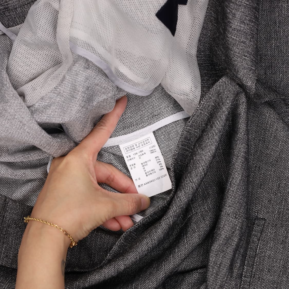 105 지오지아 린넨 블레이저 0407H1 상품이미지5