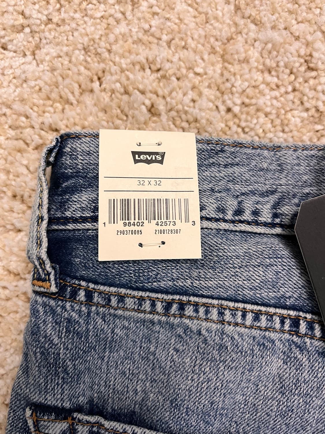 [새상품] 리바이스 568 32*32 린넨+ 데님, 여름 청바지 끝판왕 상품이미지7