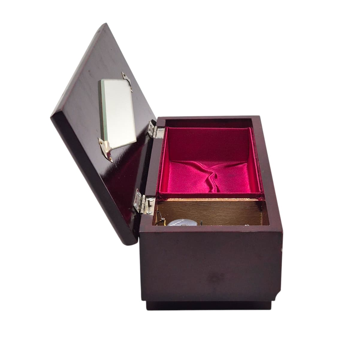 70s 일본 엔틱 카메오 우드 오르골 보석함 상품이미지5