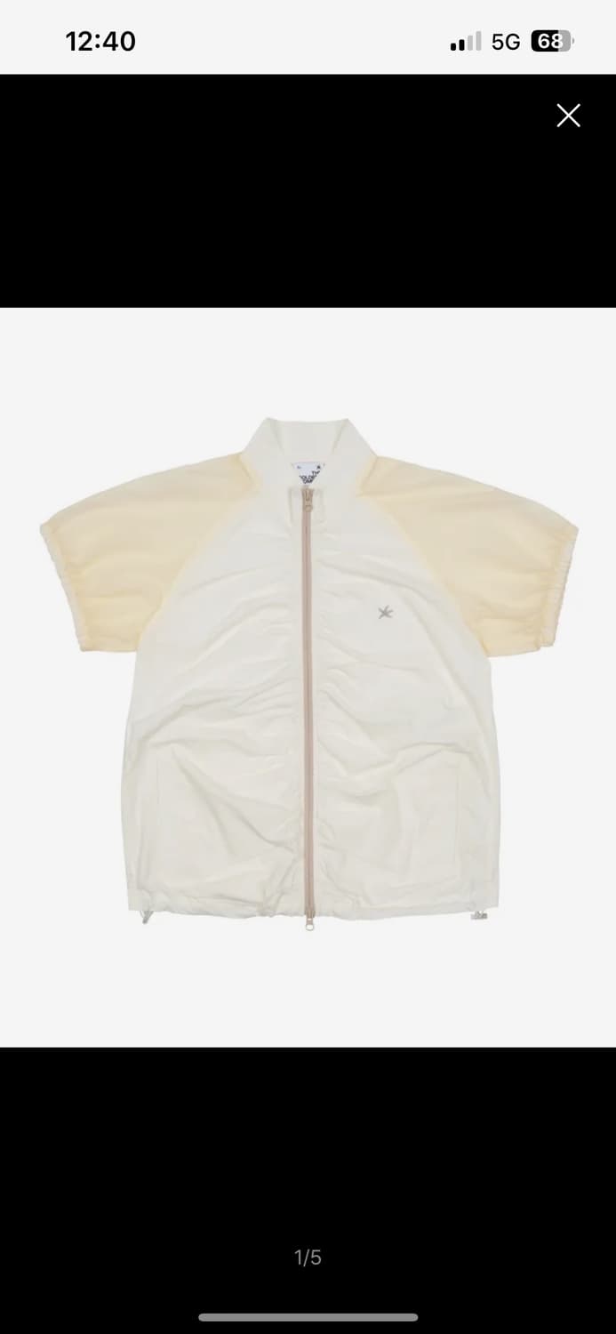 더콜디스모먼트 반팔 나일론 바람막이 상품이미지1