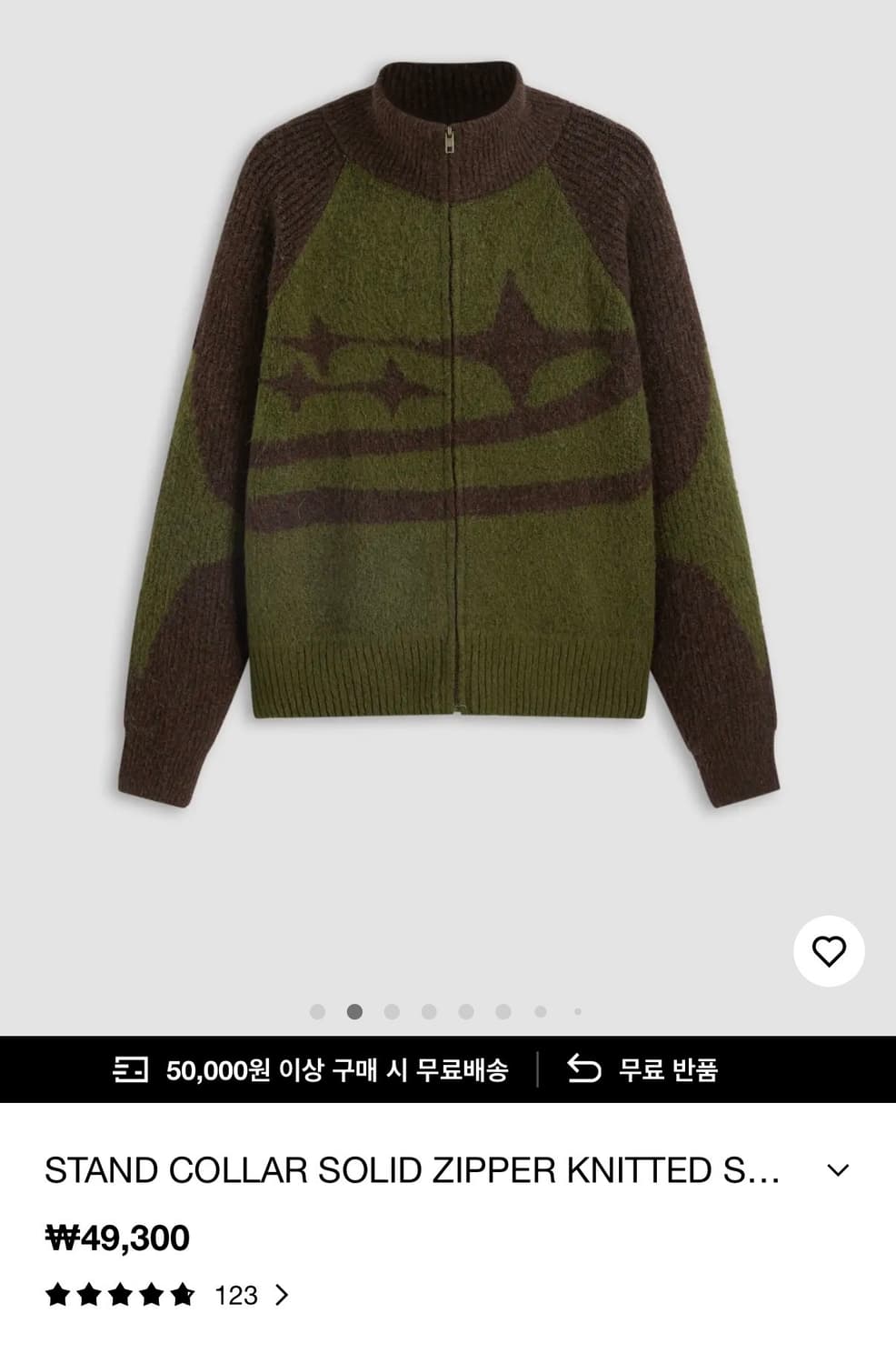 shop cider 샵사이다 니트자켓 상품이미지5