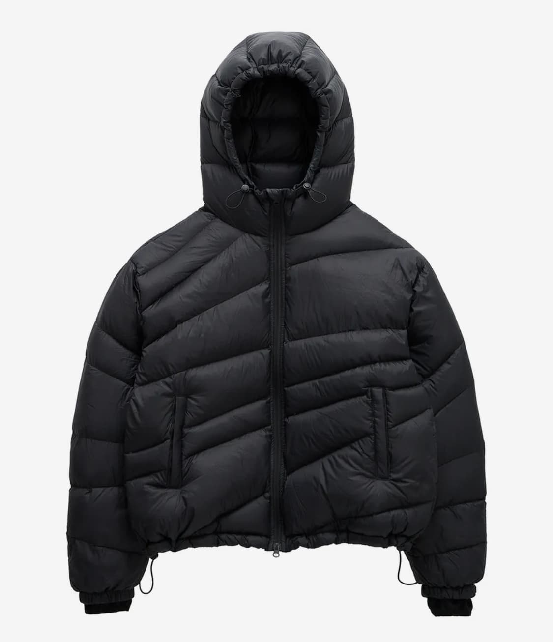 KOIN SEOUL X MIMTHE 다이애그널 라이닝 다운 점퍼_ 상품이미지1