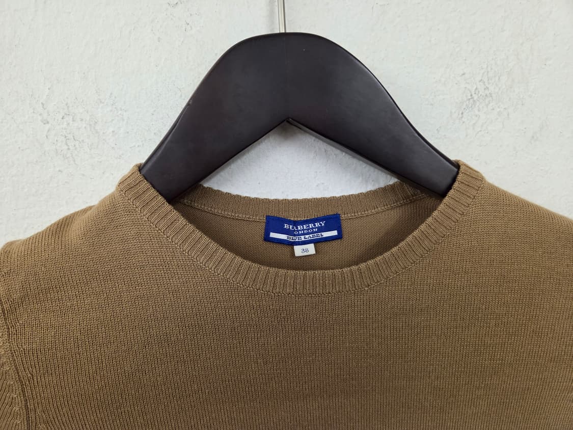 버버리 블루라벨 니트 반팔 38사이즈 상품이미지2