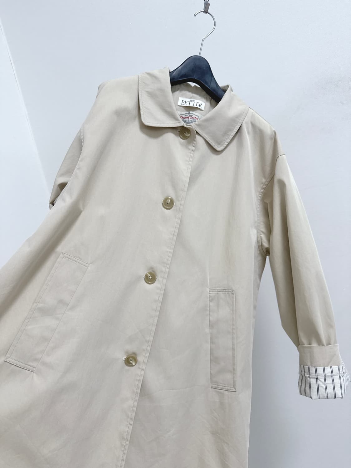 노운 베러 하프 트렌치 코트 상품이미지6