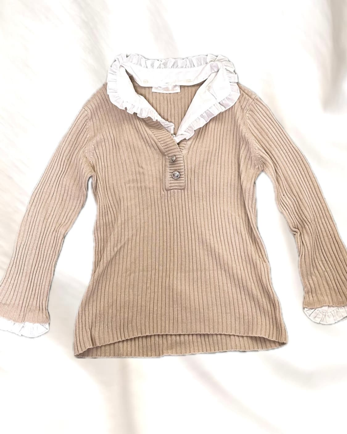 빈티지 라떼갸루 프릴셔츠 상품이미지1