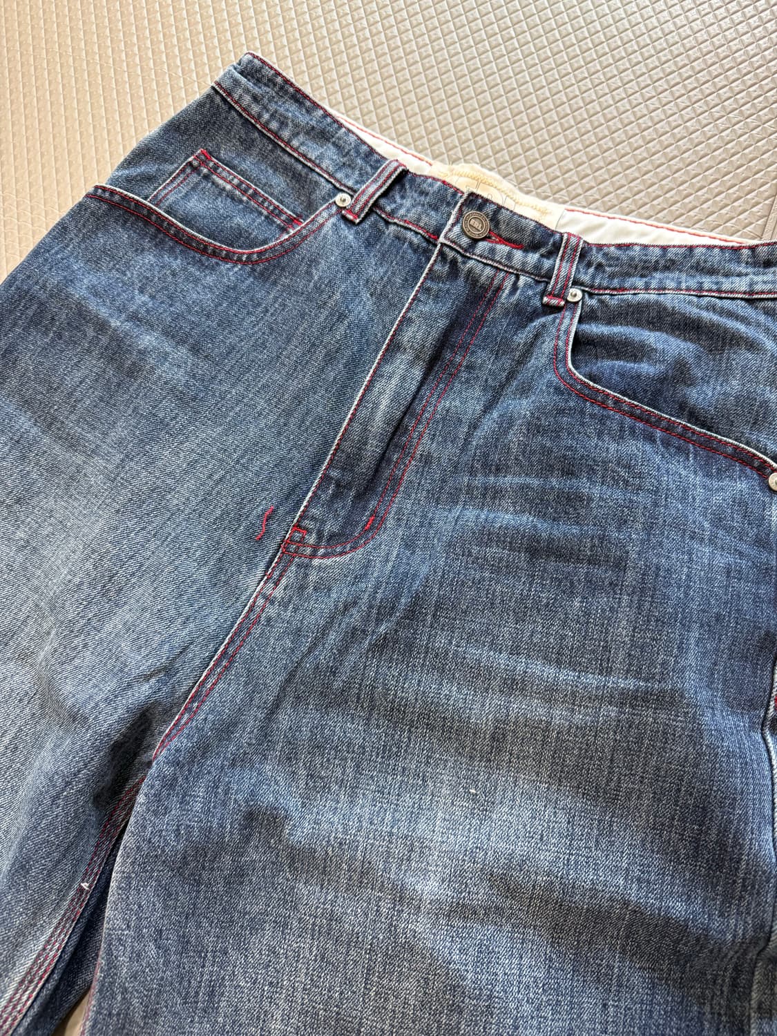 (M) ERL 인디애나 디스트레스드 데님 상품이미지2