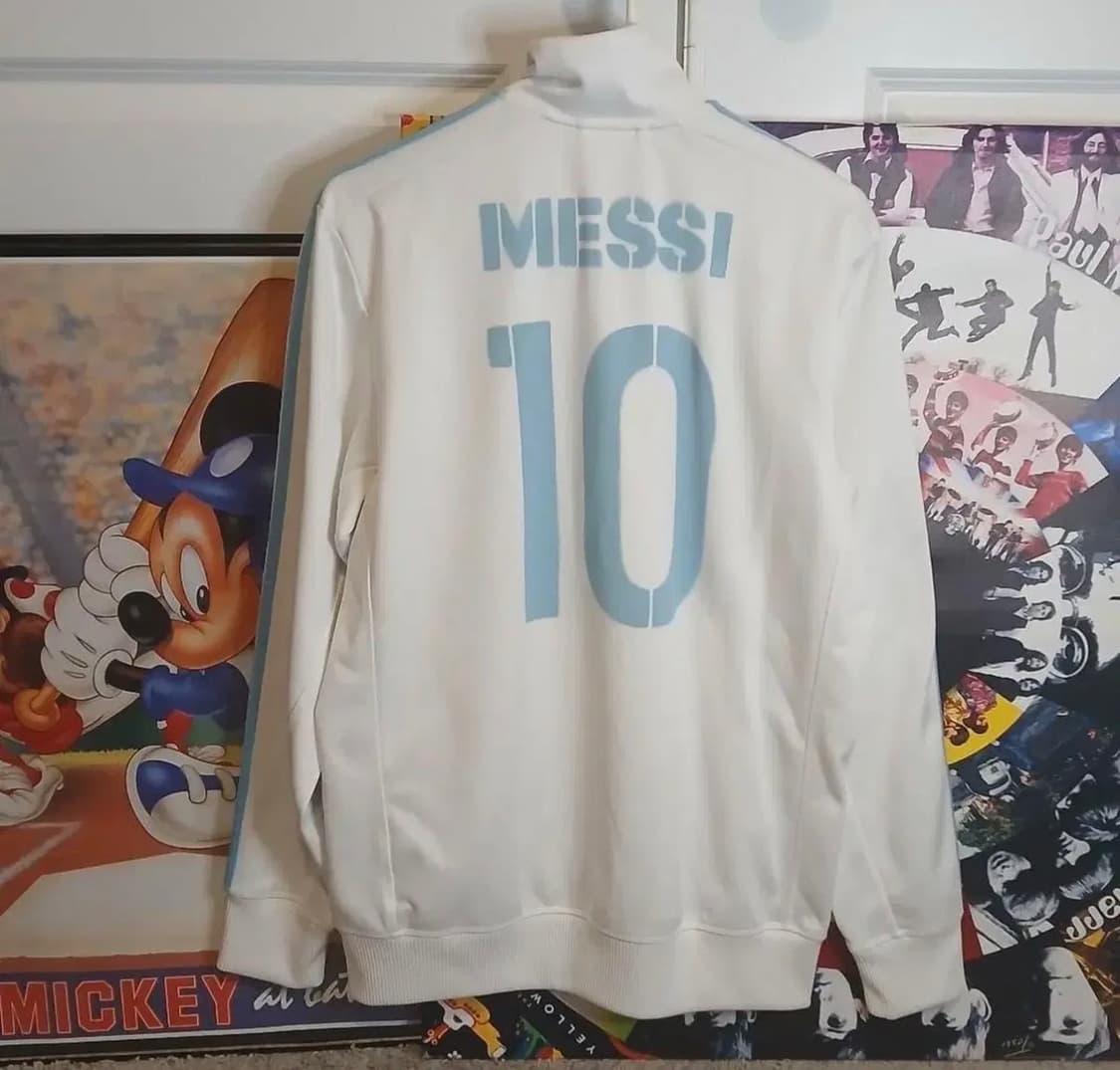 아이다스 한정판 아르헨티나 메시 트랙탑 급처 상품이미지5