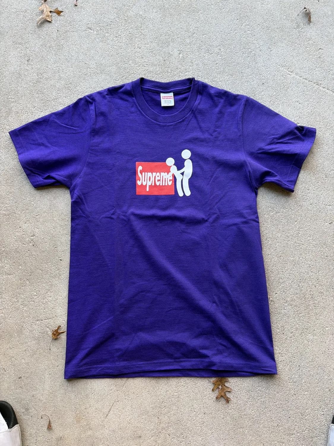 슈프림 스틱 티셔츠 퍼플 - 25fw 상품이미지1