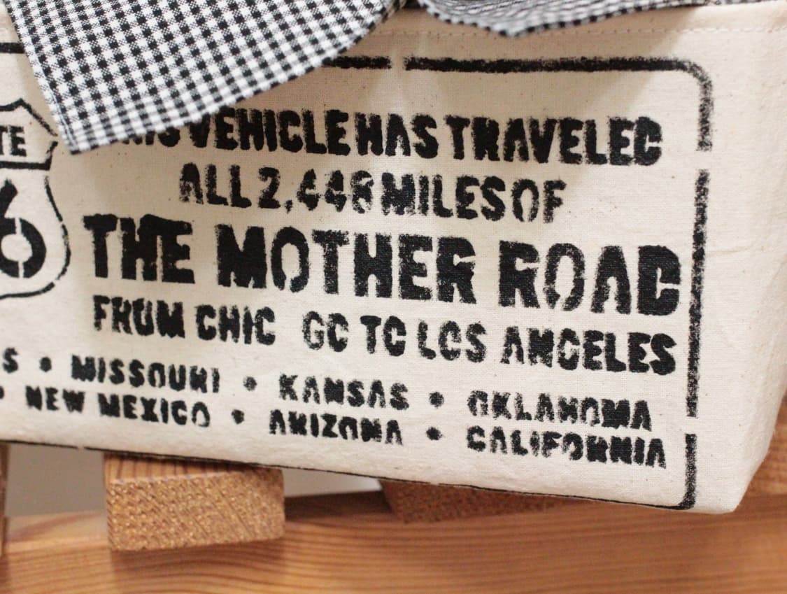 핸드메이드 광목 패브릭 바구니 상품이미지7