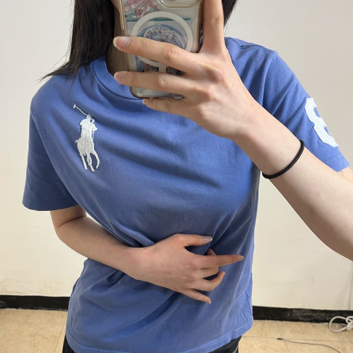 Polo sky blue big pony t-shirts 상품이미지3