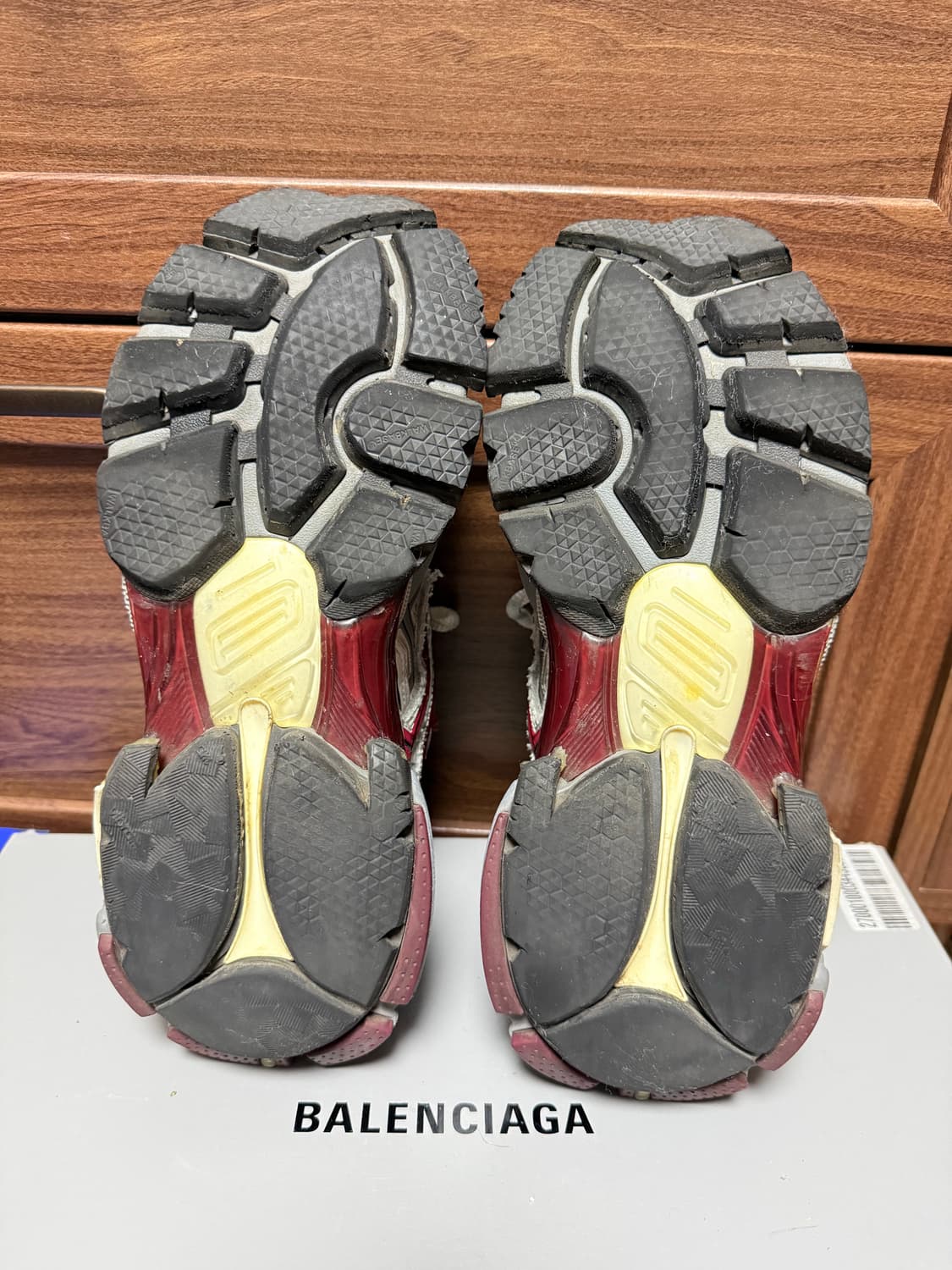 발렌시아가 뉴러너 39 그레이 버건디 상품이미지6