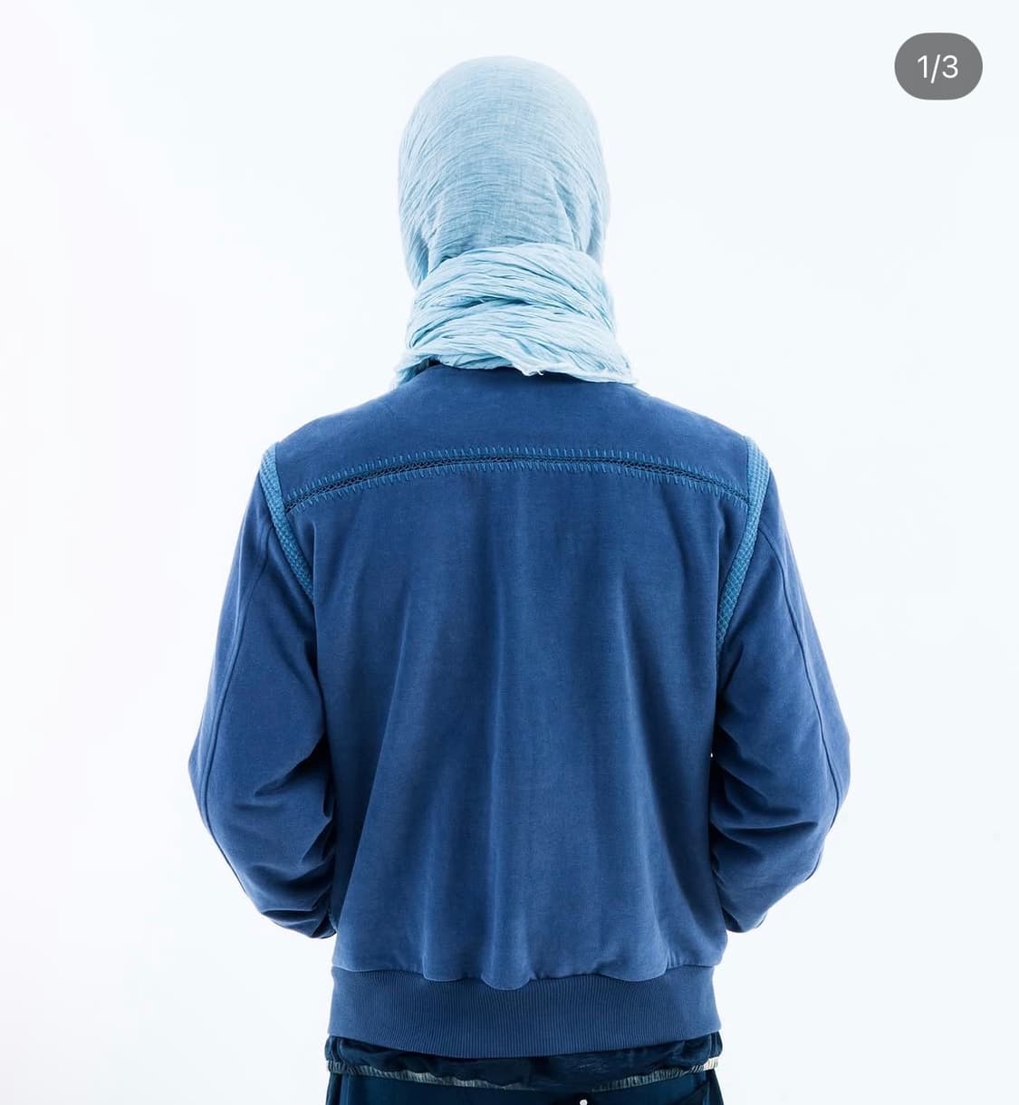 [미품] 메이드 재팬 숄 리넨 스카프 상품이미지4