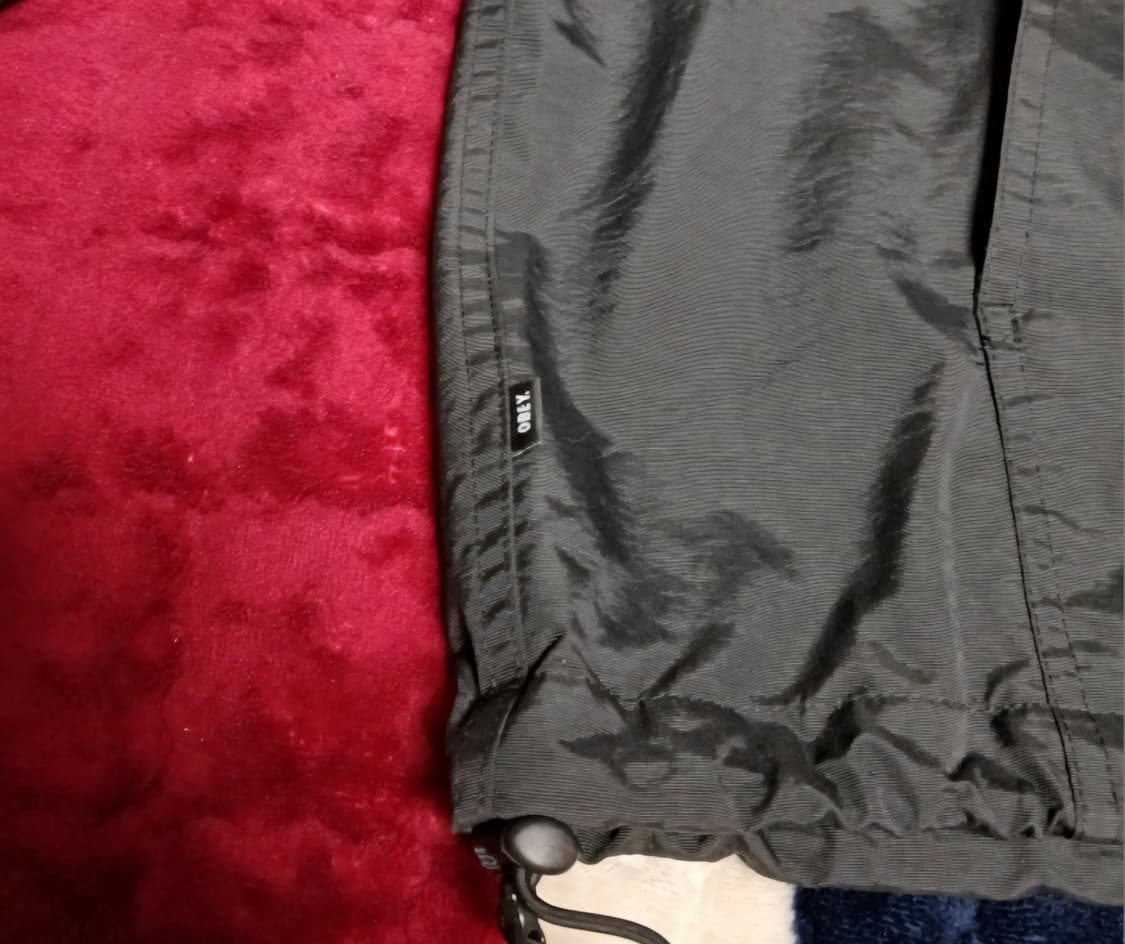 오베이 아노락 자켓 블랙 L 상품이미지4