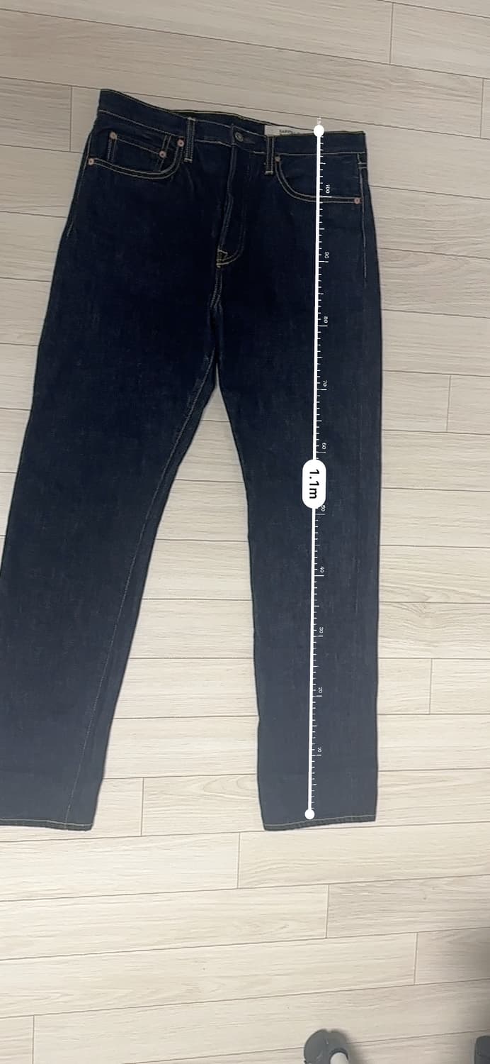 캐피탈 14oz 원워시 데님팬츠 상품이미지5