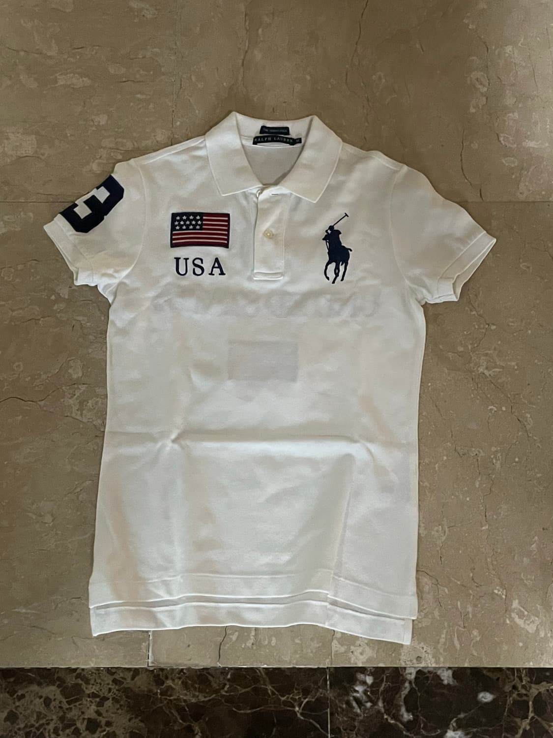 폴로 빅포니 성조기 반팔 상품이미지1