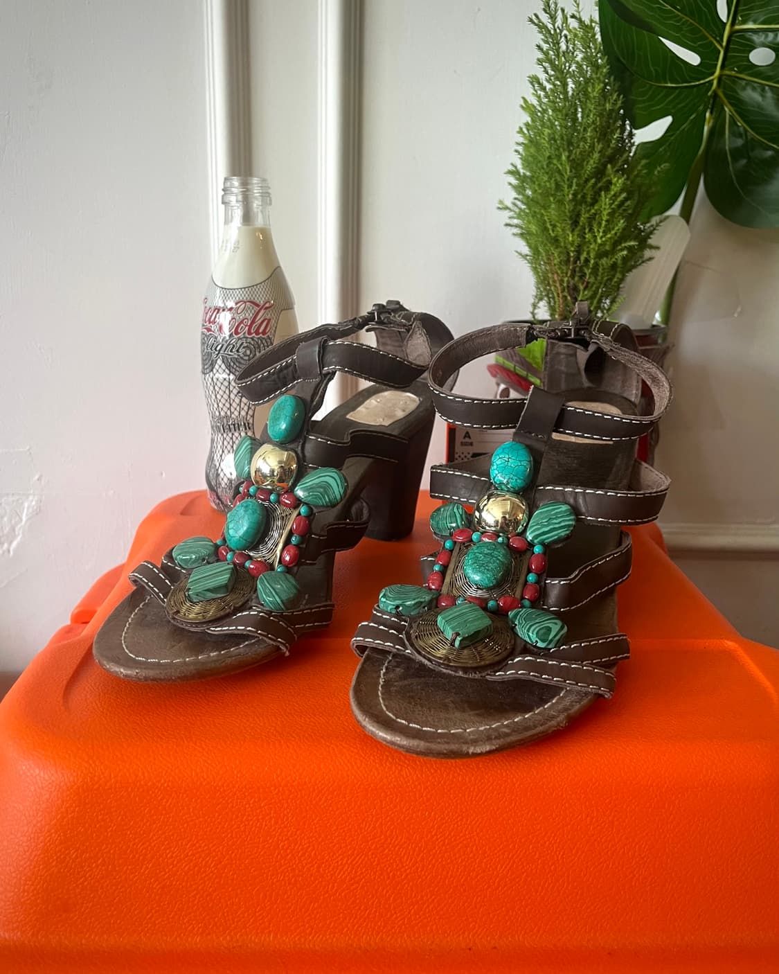 Apepazza Italy Chunky Heel Strap Sandal 상품이미지2