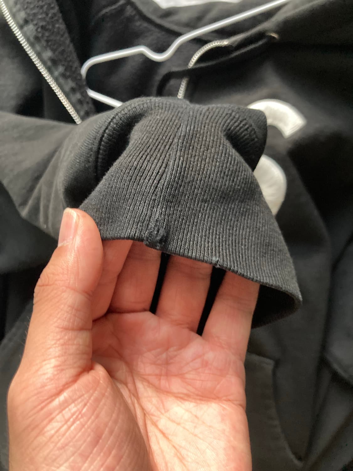 슈프림 s 로고 후드집업 상품이미지3