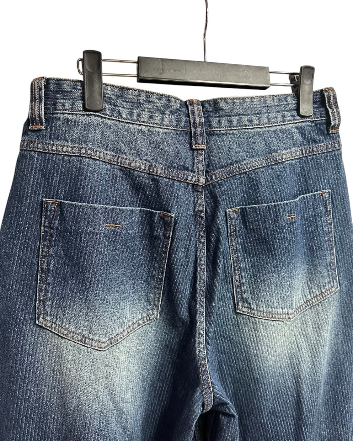 노운 커브드 와이드 데님팬츠 1 size 상품이미지5