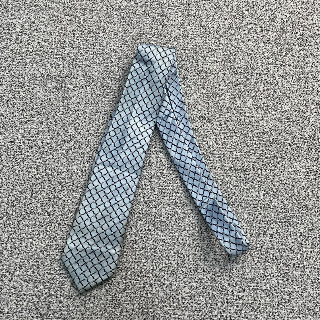 F 닥스 패턴 넥타이 (오염) 0326M 상품이미지1