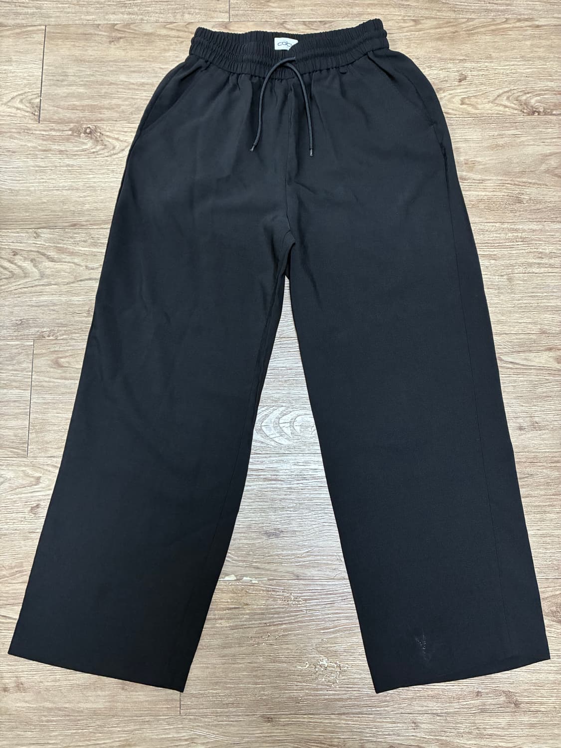 COCL 블랙 와이드 슬랙스 L 상품이미지1