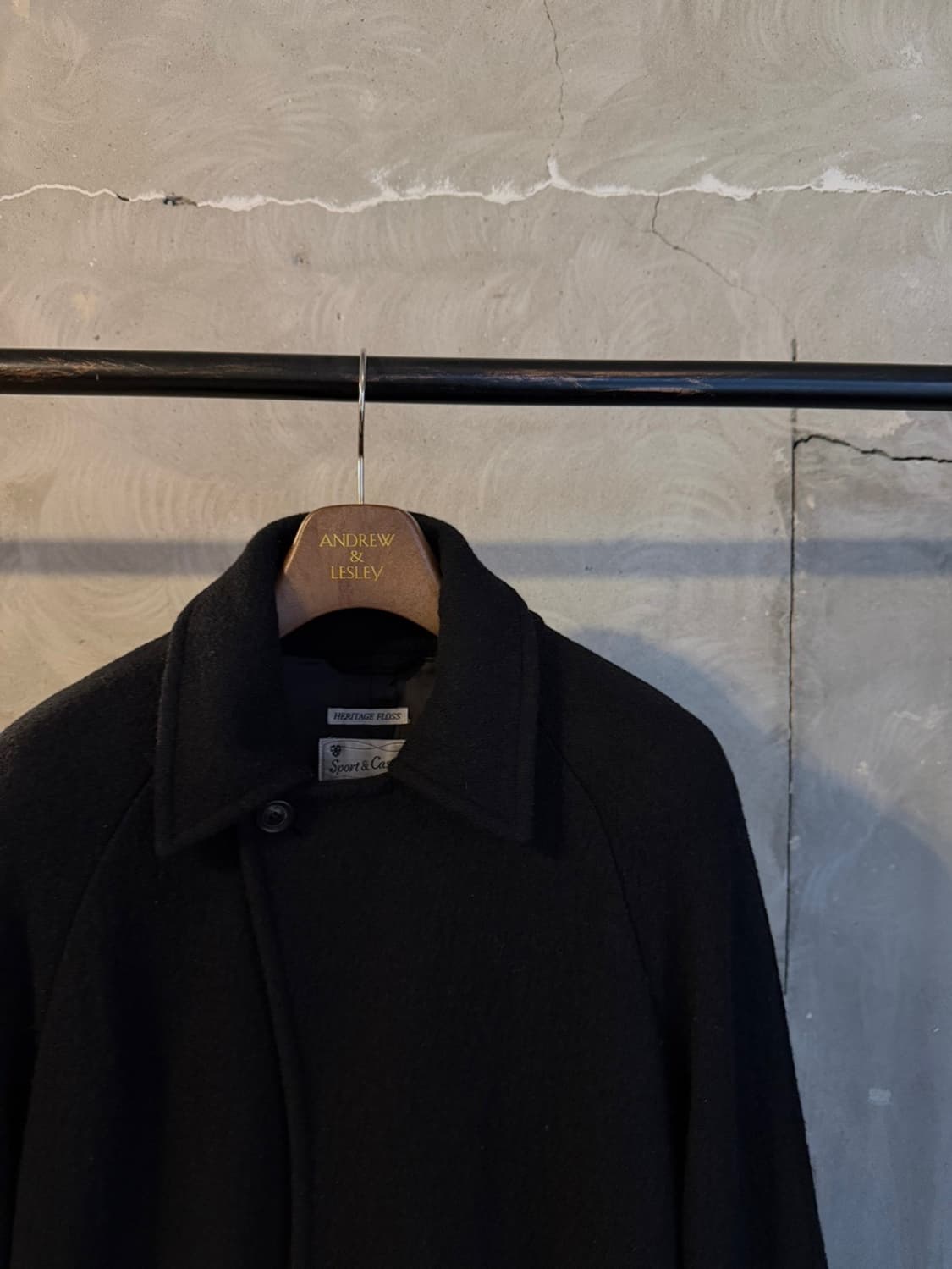 헤리티지 플로스 래글런코트 남성 슬림100 상품이미지3